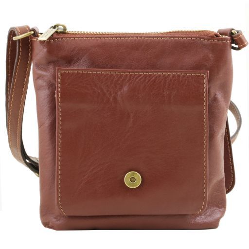 Sasha - Unisex soft leather shoulder bag